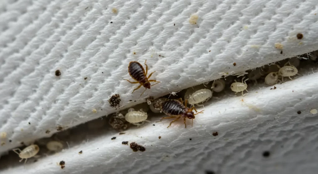 fumired chinches de cama colchon